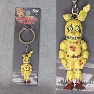 Five Nights at Freddys Springtrap Figural Animatronic Rabbit Keychain